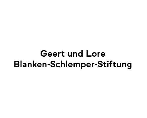 Geert und Lore Blanken-Schlemper-Stiftung